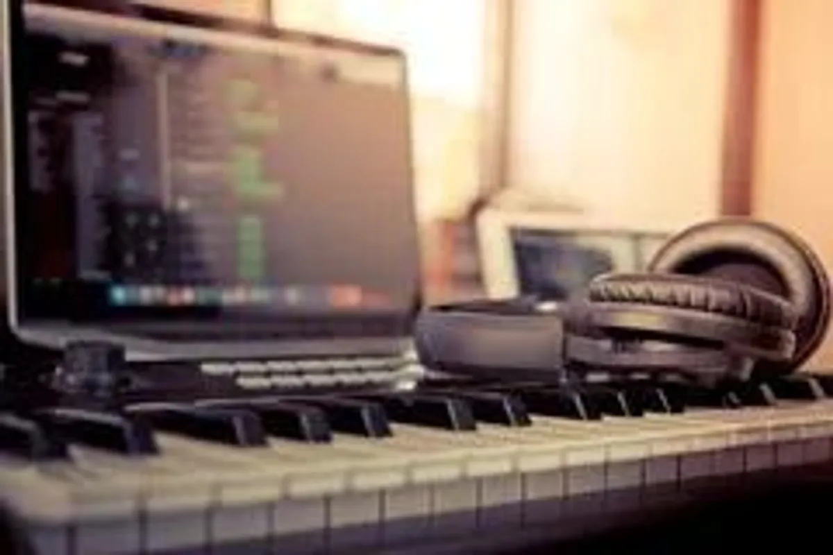 computador interface audio headphone