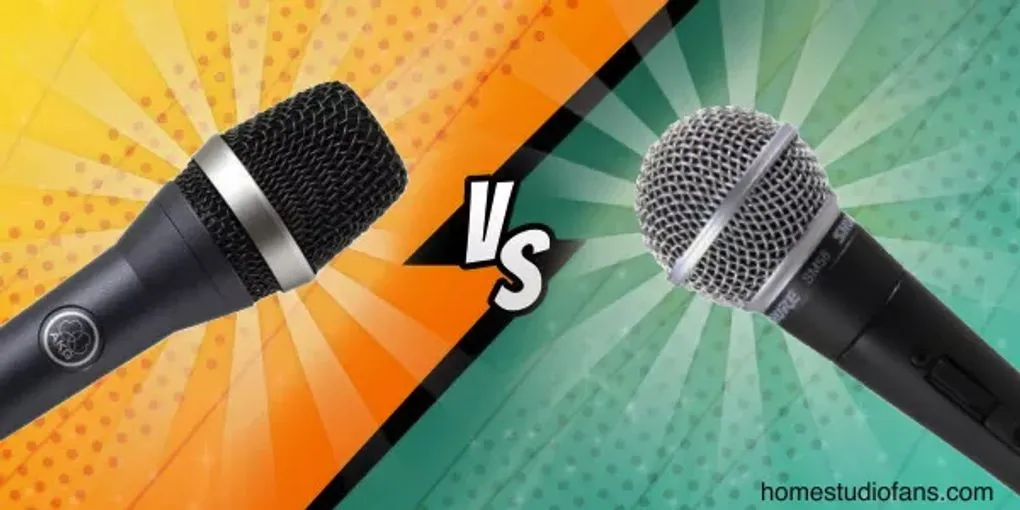 Qual é o Melhor Microfone Para Vocais - Duelo: AKG D5 vs Shure SM58