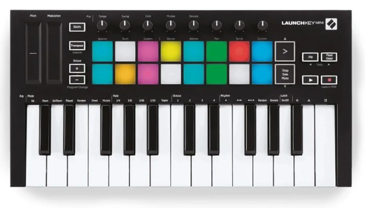 Novation LAUNCHKEY MINI MK3 Teclado controlador USB