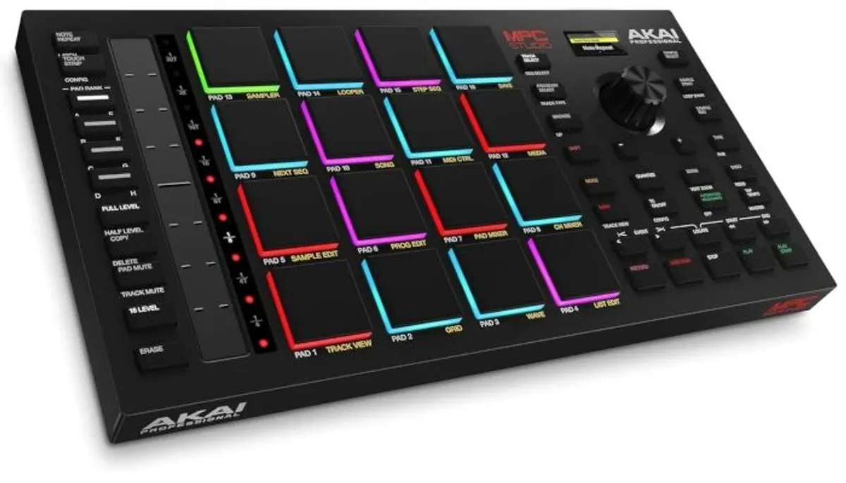 Akai Pro MPC Studio - Controlador MIDI com 16 Pads RGB e Software MPC 2