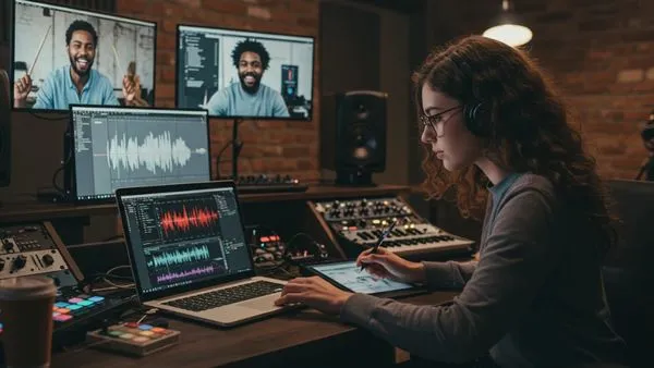 5 Benefícios de Produzir Música Online com Outros Produtores (e Como Começar)